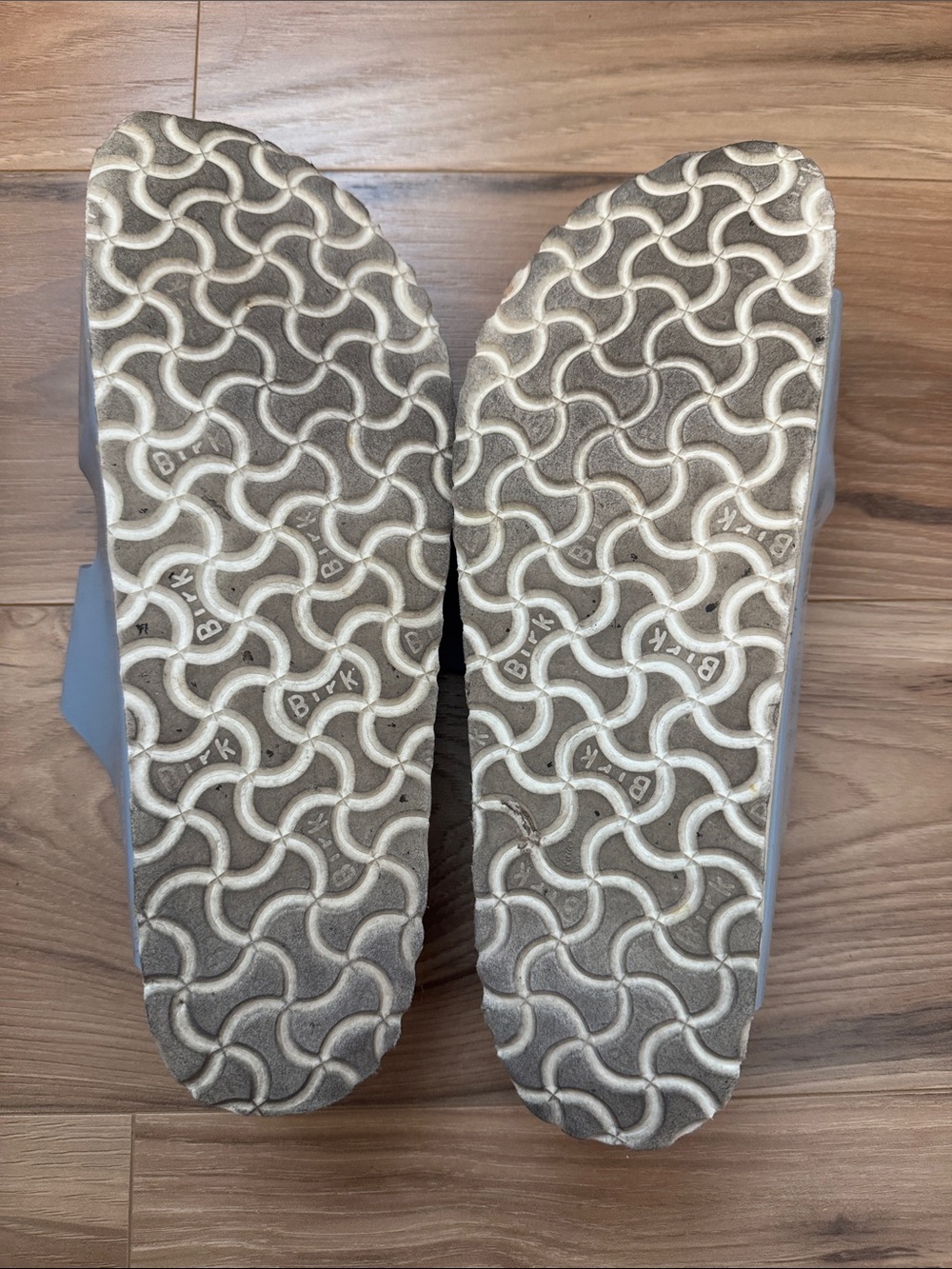 Birkenstock Two-Strap Patent Light Blue Women’s Sandals - Picture 9 of 9